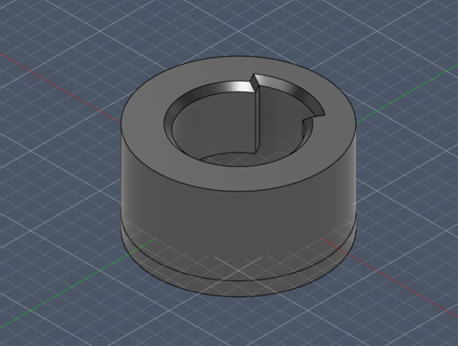 Printed slot rendering